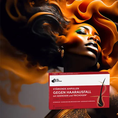 Bild_mit_einem_dunkelhaeutigen_Frauengesicht_und_langem_Haar_davor_ein_Produkt_gegen_Haarausfall