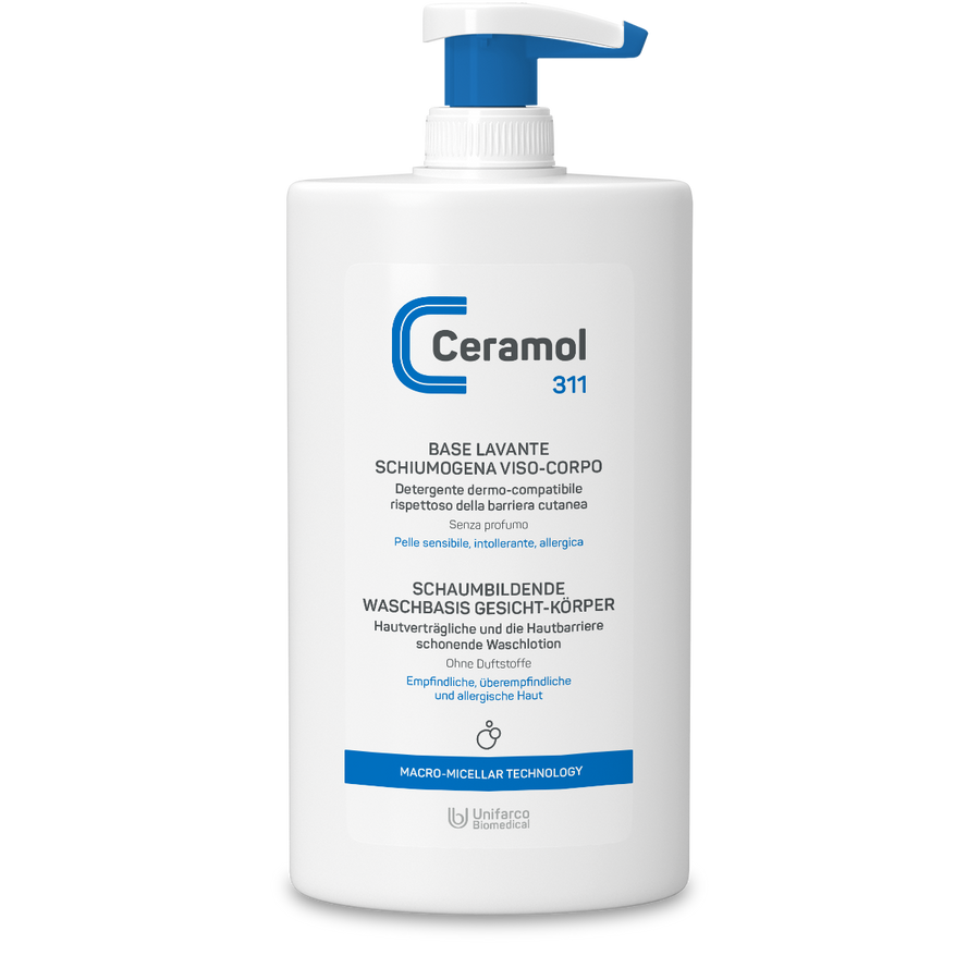 CERAMOL SCHAUMBILDENDE WASCHBASIS GESICHT-KÖRPER