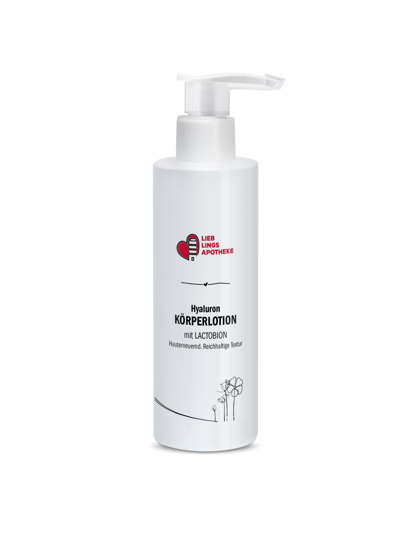 Hyaluron KÖRPERLOTION mit Lactobion