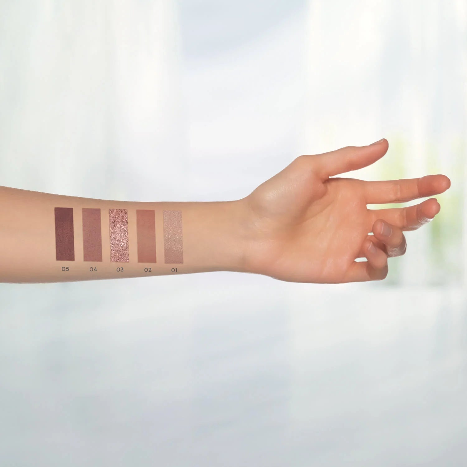 NATURAL SHADE LIDSCHATTEN 01 ROSA QUARZO