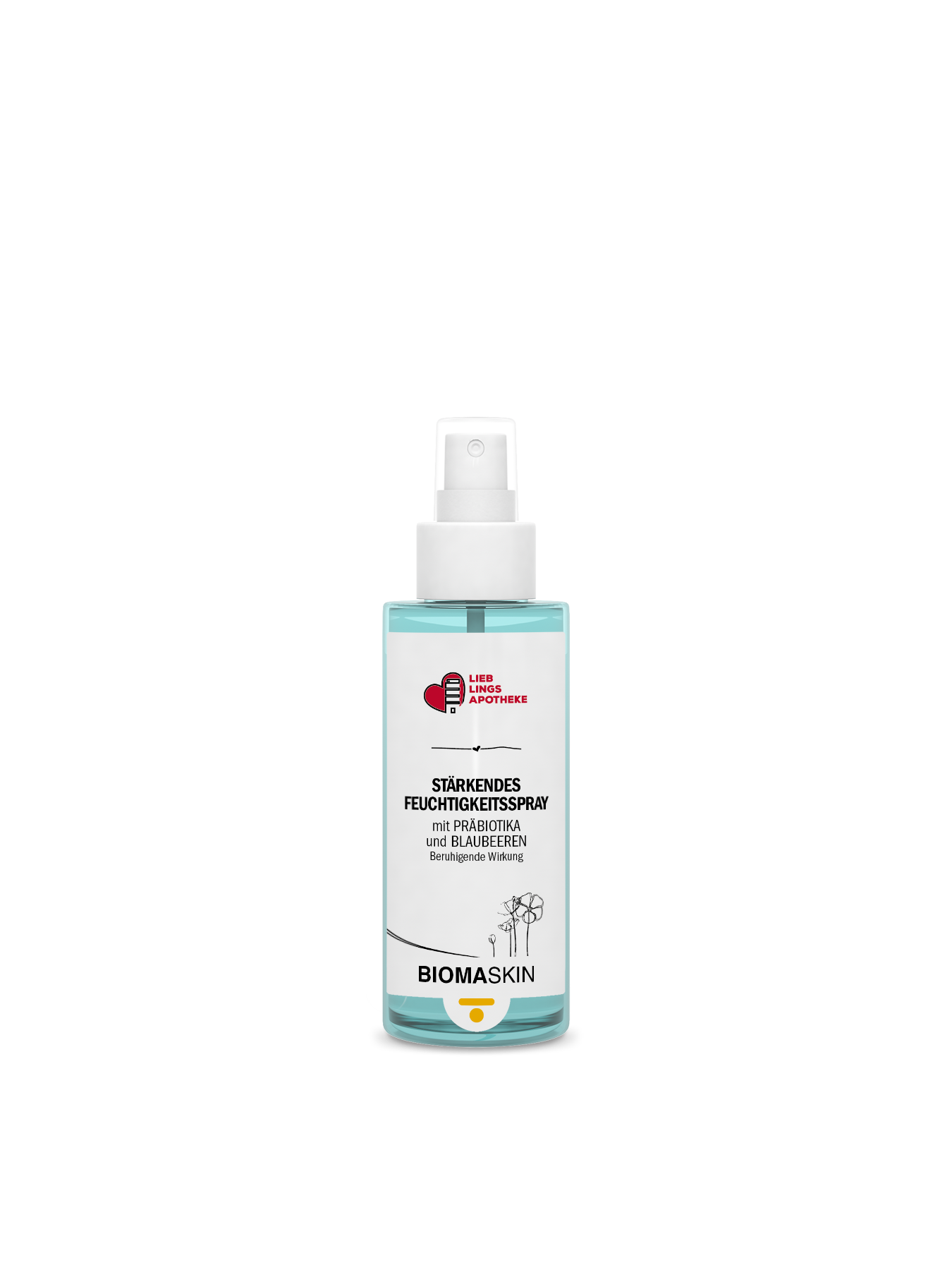 STÄRKENDES FEUCHTIGKEITSSPRAY mit PRÄBIOTIKA und Blaubeeren