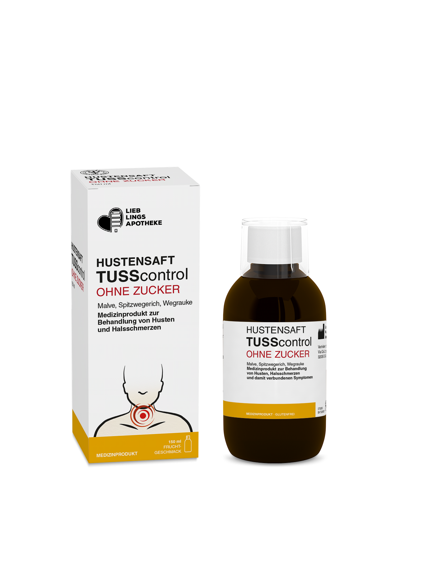 HUSTENSAFT TUSScontrol Ohne Zucker